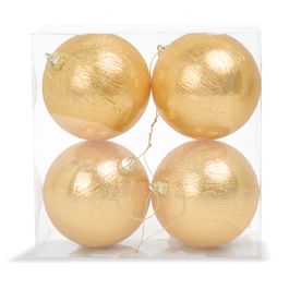 Enfeite Bola Com Detalhe Ouro
