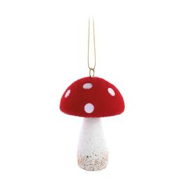 Enfeite Para Pendurar Cogumelo Vermelho