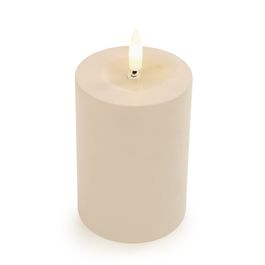 Vela Eletrônica Em Led Branco