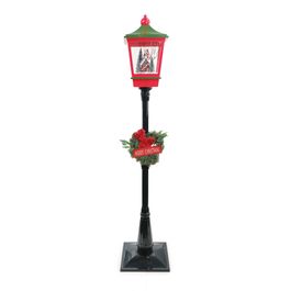 Poste Decorativo Com Som E Led Colorido