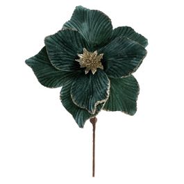 Flor Decorativa Bico De Papagaio Verde