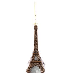 Enfeite Para Pendurar Torre Eiffel Ouro