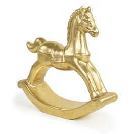 Cavalo Decorativo Ouro