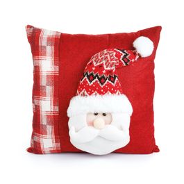 Almofada Papai Noel Vermelho / Branco