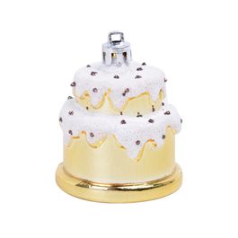 Enfeite Para Pendurar Cupcake Ouro