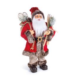 Papai Noel Decorativo Com Presentes Vermelho