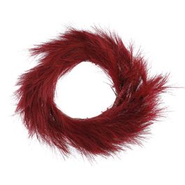 Guirlanda Capim Dos Pampas Vermelho