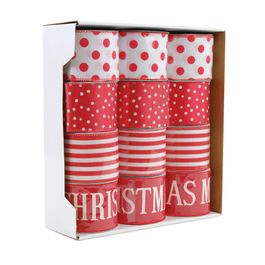 Fita Caixa Display Vermelho / Branco