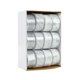Fita Caixa Display Branco / Prata