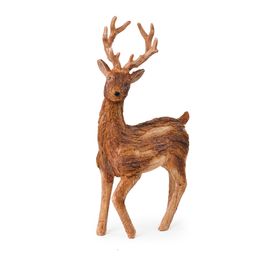 Rena Decorativa Em Pé Marrom