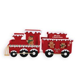 Trem Decorativo Vermelho