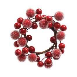 Mini Guirlanda Com Frutas Vermelho