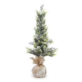 Mini Arvore De Natal Com Base Branco