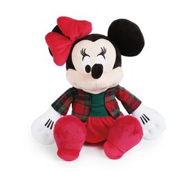 Pelucia Minnie Roupa Xadrez Colorido