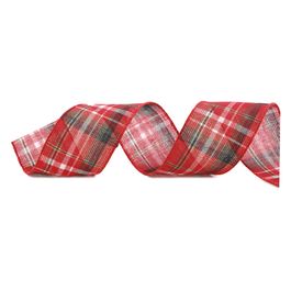 Fita Aramada Vermelho / Preto