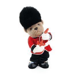 Urso Decorativo Com Som E Movimento Colorido