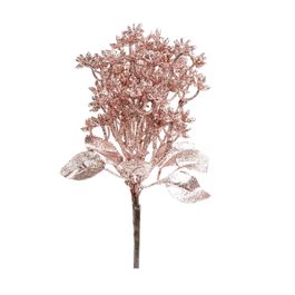 Pick Decorativo Folhas Rose Gold