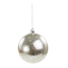 Enfeite Bola Com Detalhe Champagne