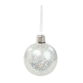 Enfeite Bola Com Detalhe Branco