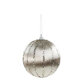 Enfeite Bola Lisa Champagne