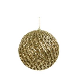 Bola De Enfeite Losango Ouro