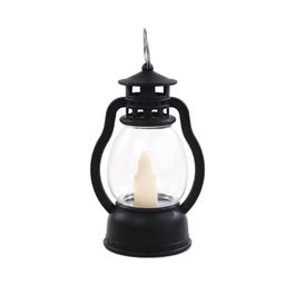 Mini Lanterna Com Led Preto