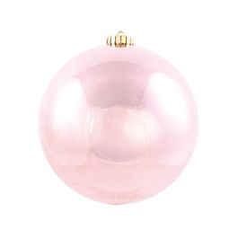 Enfeite Bola Brilhante Rose Gold