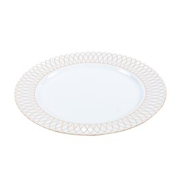 Prato Sobremesa Branco
