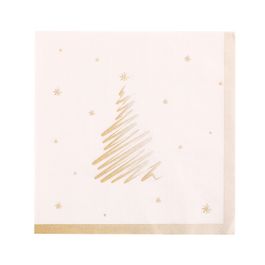 Guardanapo De Papel Natalino Branco
