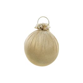 Bola De Enfeite Com Glitter Ouro