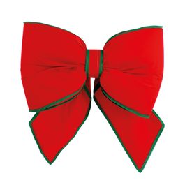 Laco Decorativo Veludo Vermelho / Verde