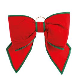 Laco Decorativo Veludo Vermelho / Verde