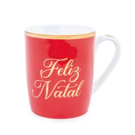 Caneca Natalina Vermelho