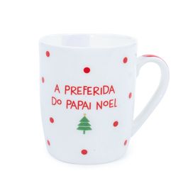 Caneca Natalina Branco