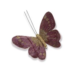 BORBOLETA DECORATIVA ROXO