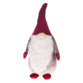 KRINGLE DECORATIVO BEGE / VERMELHO / BRANCO