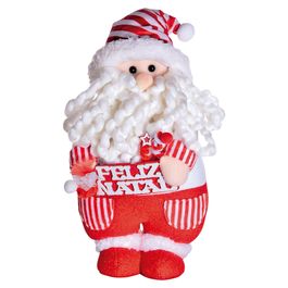 Noel Decorativo Vermelho Branco