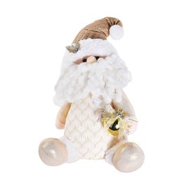 Noel Decorativo Ouro Branco