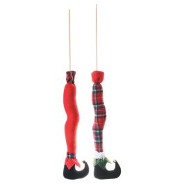 Pick Decorativo Natalinos Vermelho Verde Branco