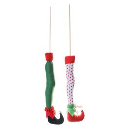 PICK DECORATIVO NATALINOS VERMELHO / VERDE / BRANCO