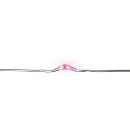 Cordão 30 Leds Rosa A Pilha