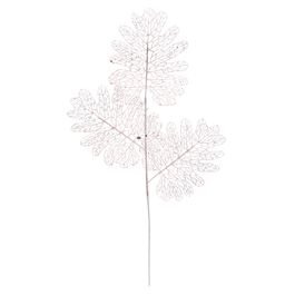 PICK DECORATIVO FOLHAS ROSA