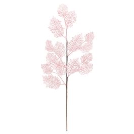 PICK DECORATIVO FOLHAS ROSA