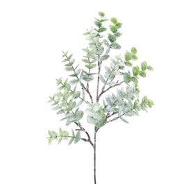 PICK DECORATIVO FOLHAS MARROM / VERDE