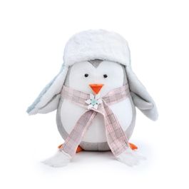 Animais Decorativos Pinguim Modelo 021148 Azul / Rosa