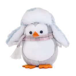 Animais Decorativos Pinguim Modelo 021151 Azul / Rosa
