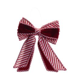 Enfeite Natalino Vermelho Branco