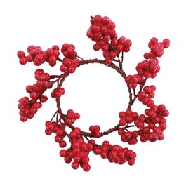 GUIRLANDA COM FRUTAS VERMELHO