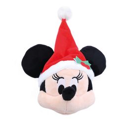 CABECA MINNIE COM GORRO COLORIDO