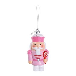 Enfeite Natalino Rosa / Branco